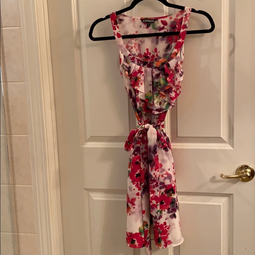 Express floral dress